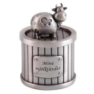 Tanddosa Mina mjölktänder kossa på locket