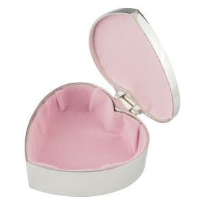 Smyckeskrin hjärta med enhörningsdekor gravyrbar