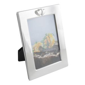 Fotoram hjärtan nysilver pläterad silver bröllopspresent