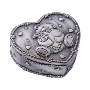 Hjärtformat Skin med nallemotiv