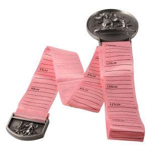 Måttband tavla present barn rosa