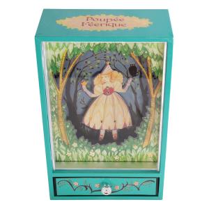 Speldosa smyckeskrin dansande flicka