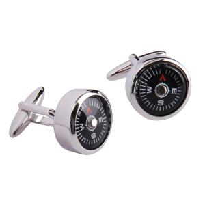 Manschettknappar kompass