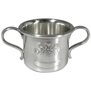 Dopmugg tenn två handtag