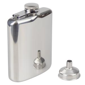 Fickplunta blankpolerad stål med tratt