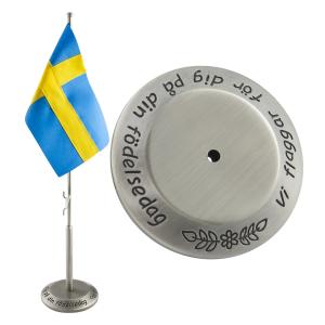 Flaggstång Vi flaggar för dig