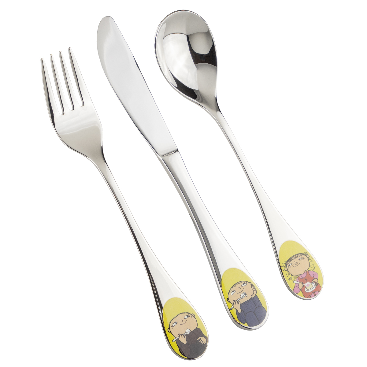 Barnbestik 3-delar Alfons Åberg fri gravyr