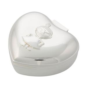 Smyckeskrin hjärta Lilla My Mumin nysilver