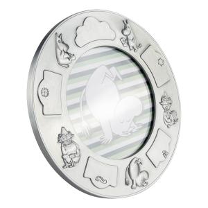 Fotoram Mumin och Snusmumriken rund