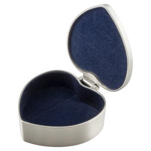 Smyckeskrin hjärta med nalledekor - Hjärtegåva