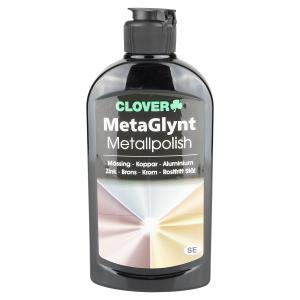 Metaglynt metallpolish 300 ml med putsduk