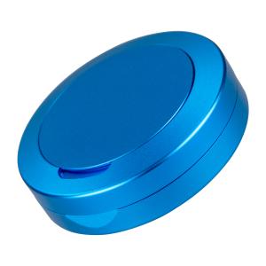 Snusdosa DUS blue aluminium med askkopp