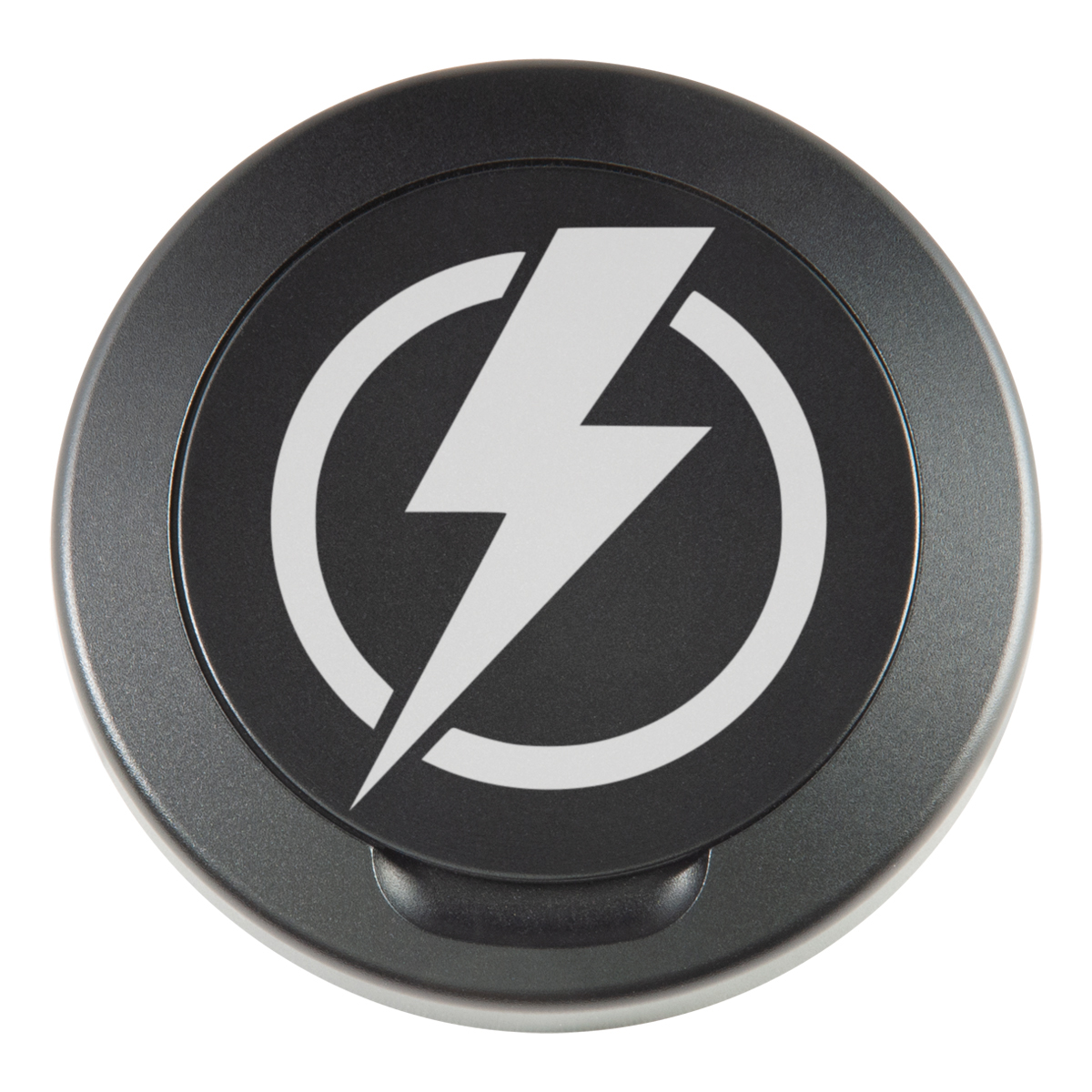 Snusdosa DUS svart aluminium gravyrbar