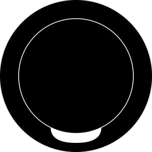 Snusdosa DUS svart aluminium gravyrbar