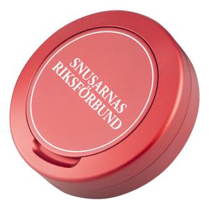 Snusarnas Riksförbund snusdosa röd