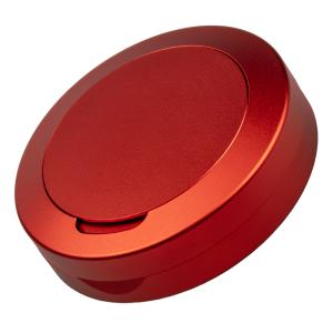 Snusdosa DUS RED aluminium med askkopp 3rd Edition