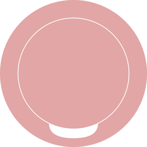 Snusdosa DUS Pink aluminium med askkopp