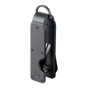 Key organizer aluminium svart