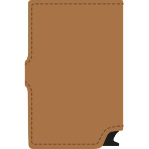 Pop-up korthållare brun