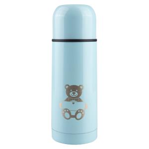 Barntermos Blå 0,35L rostfritt stål med nalledekor