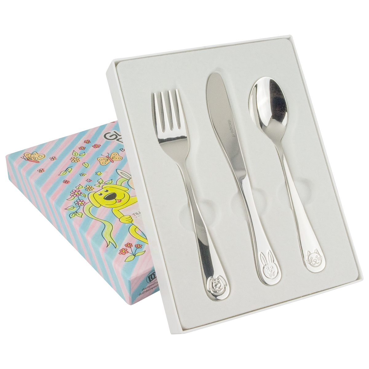 Barnbestick Glada Djur 3-del