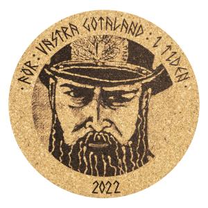 Glasunderlägg kork Bill Granath