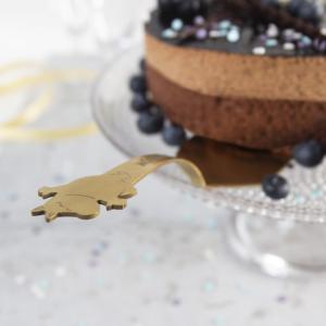 Förgylld tårtspade Mumin