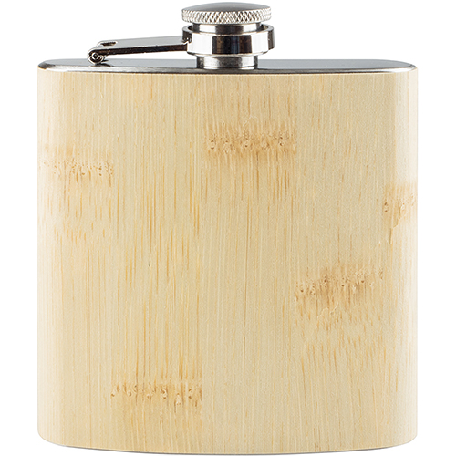 Fickplunta rostfritt stål bambutextur