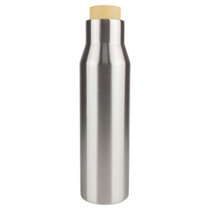 Vattenflaska borstad stål