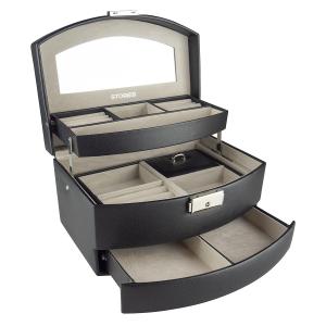 STORiES Smyckeskrin med automatfunktion svart