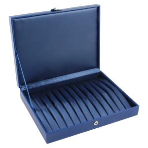 Mörkblå Etui för 12 kaffeskedar
