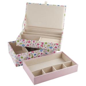 Smyckeskrin Rosa/Blommig