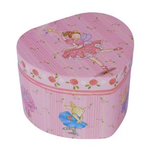 Smyckeskrin Hjärta Ballerina och kaniner