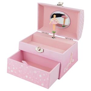 Smyckeskrin med speldosa Svansjön