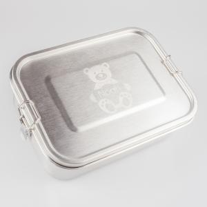 Nalle Matlåda 1.2L i rostfritt stål