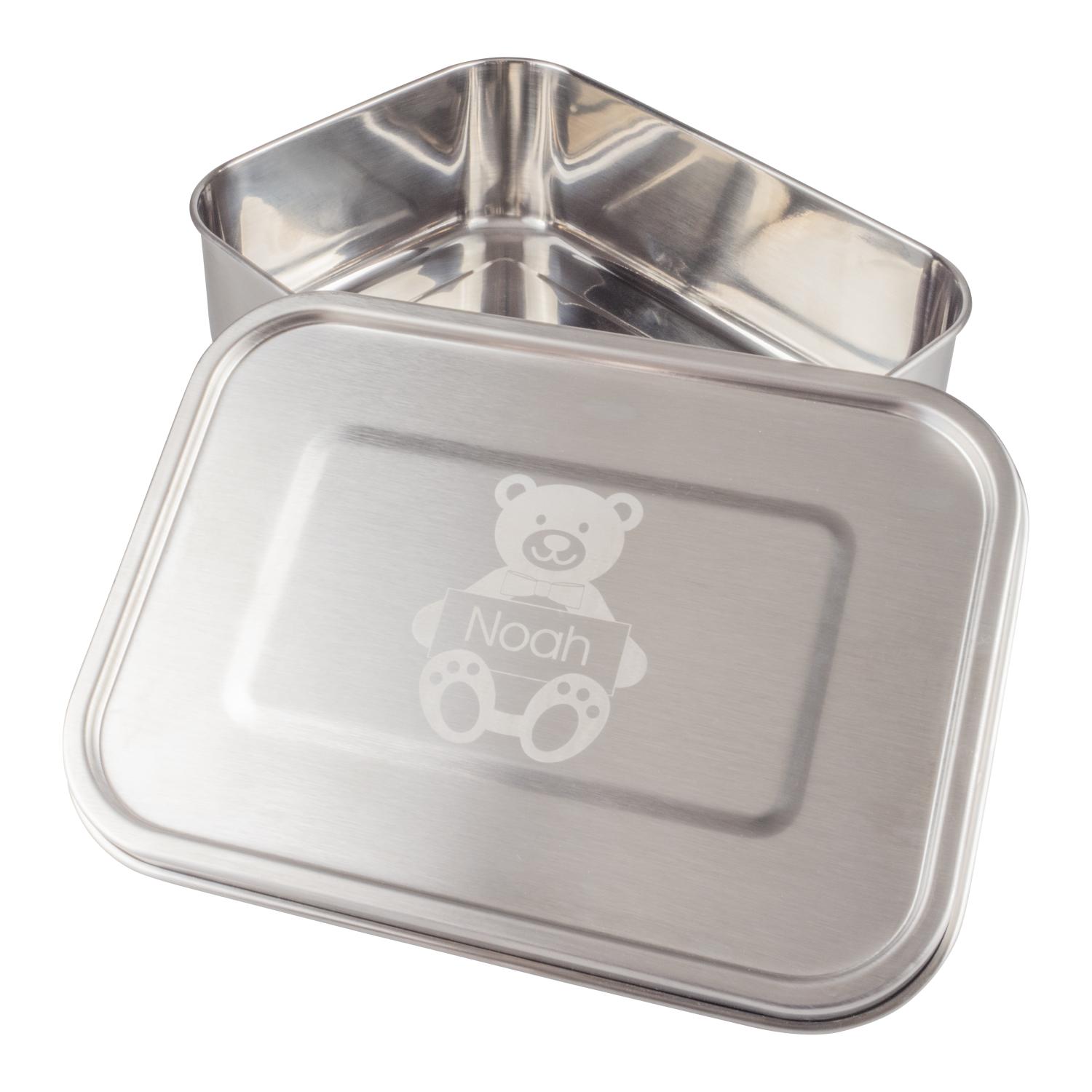 Nalle Matlåda 1.2L i rostfritt stål