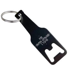 Flasköppnare nyckelring Bill Granath svart