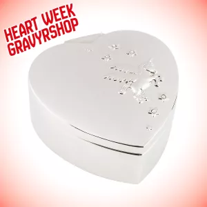 Smyckeskrin hjärta/enhörning - Heart Week