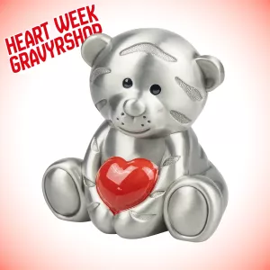 Sparbössa Tiger med hjärta - Heart Week