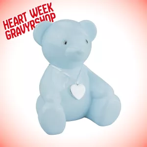 Sparbössa Nalle Blå - Heart Week