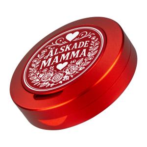 Älskade Mamma snusdosa röd