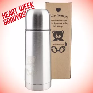 Barntermos Nalledekor - Heart Week