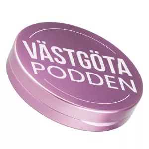 Västgötapodden slim-dosa svart