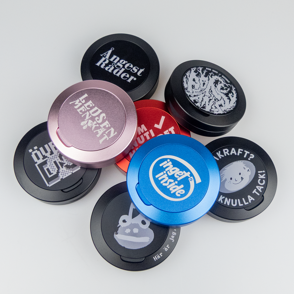 Ponyhans snusdosor - Officiell merch