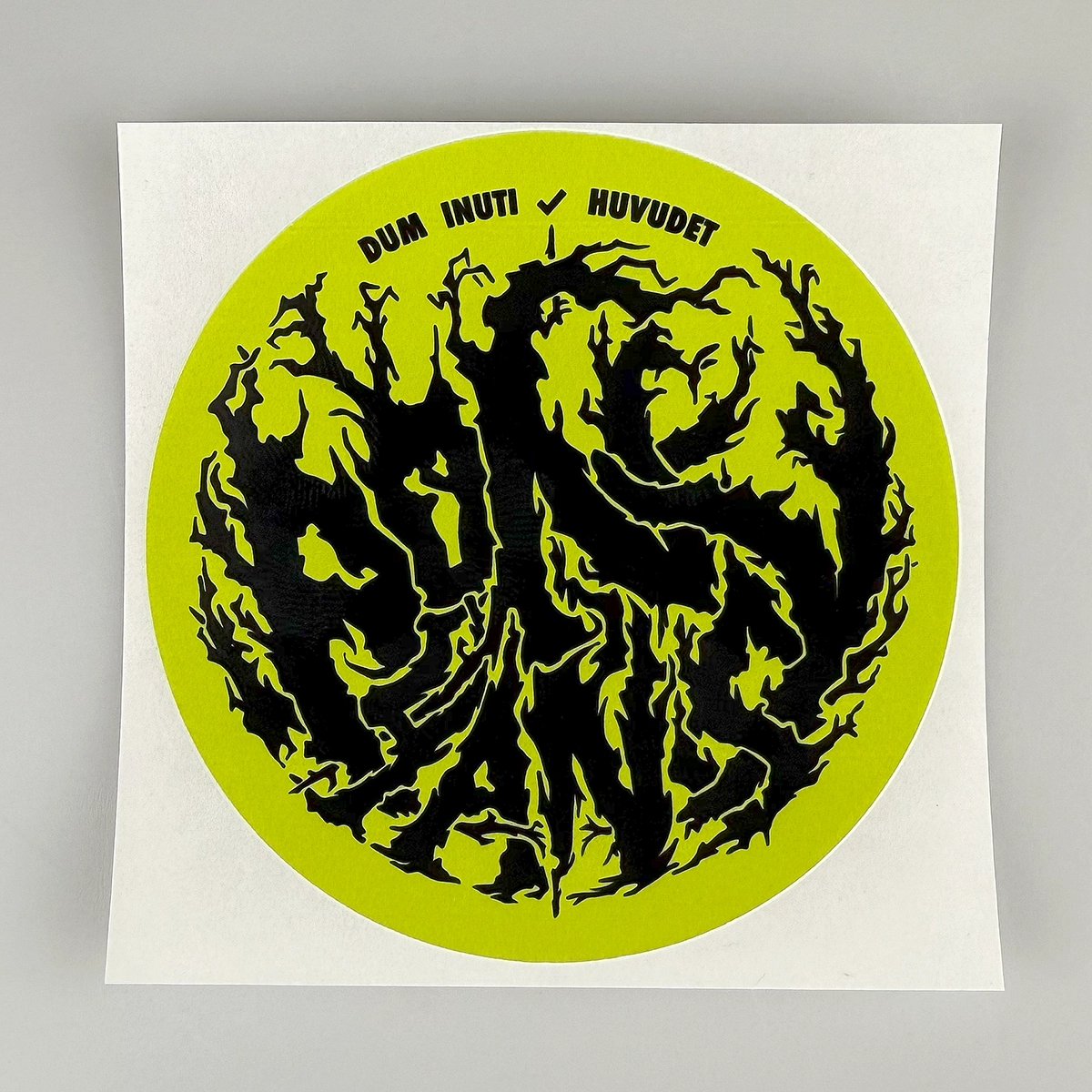 Ponyhans klistermärke Ponyhans-logo