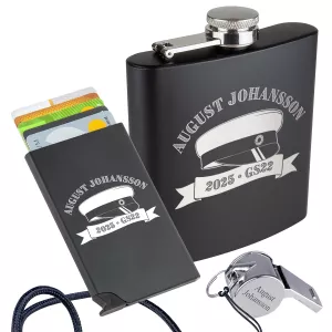 Studentpaket Fickplunta kortetui och visselpipa