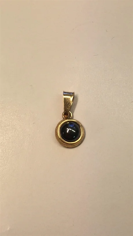 Hänge m hematit sten 18K 180377H