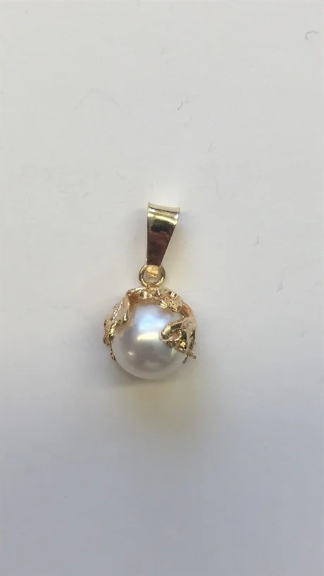 Hängsmycke m pärla 18K 180711H