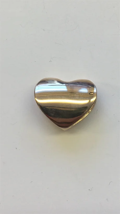 Hjärta matt/blank 18K 181236H
