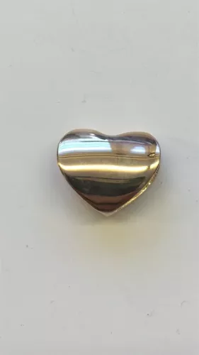 Hjärta matt/blank 18K 181236H